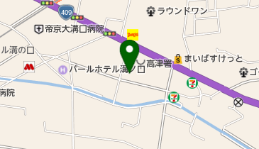 二子保育園の地図画像