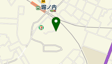 玉成保育園の地図画像