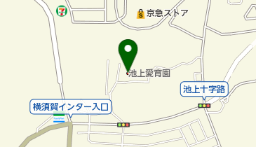 池上愛育園の地図画像