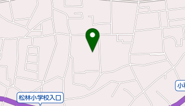 松林こころえんの地図画像