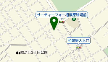 和泉保育園の地図画像