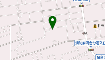 相模原市立麻溝台保育園の地図画像