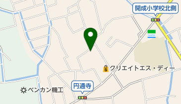 酒田保育園の地図画像