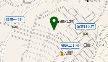 領家キッズ保育園の地図画像