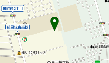 YMCAつるみ保育園の地図画像