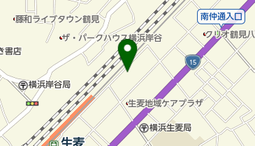 ヨコハマさくら保育園の地図画像