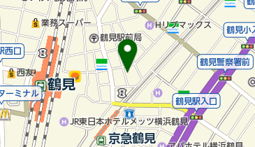 桑の実鶴見保育園の地図画像