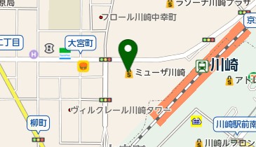 アスク川崎西口保育園の地図画像