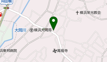 大岡おひさま保育園の地図画像