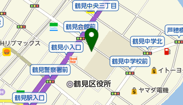 鶴見すずらん保育園の地図画像