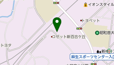 クレアナーサリー新百合ヶ丘の地図画像