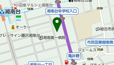 湘南台もりのこ保育園の地図画像