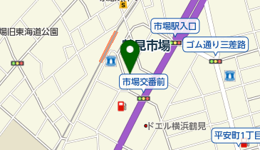 太陽の子鶴見市場保育園の地図画像