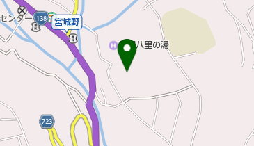 箱根町立宮城野保育園の地図画像