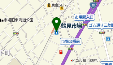 市場ポケット保育園の地図画像