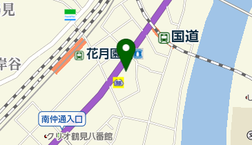 花月園前ここわ保育園の地図画像