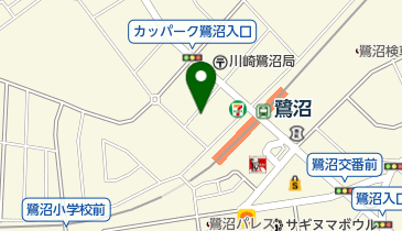 ピュアリー鷺沼保育園の地図画像