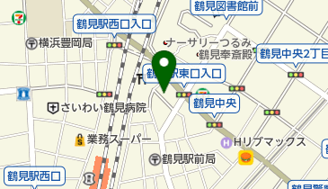 鶴見中央はなかご保育園の地図画像