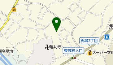 馬場どろんこ保育園の地図画像