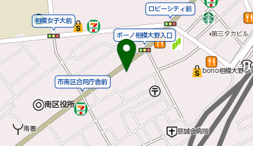 まあむキッズ大野北口新園の地図画像