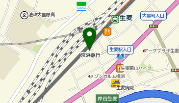 スターチャイルド生麦ナーサリーの地図画像