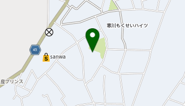 寒川さくら幼稚園の地図画像