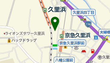 啓明館久里浜スクールの地図画像