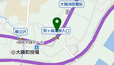 CG中萬学院大磯スクールの地図画像