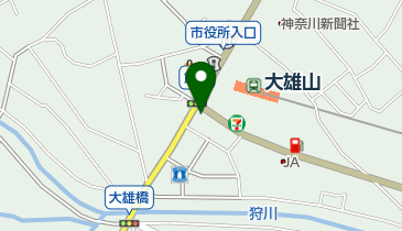 CG中萬学院大雄山スクールの地図画像