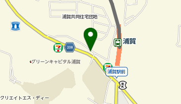 横浜個人指導会浦賀教室の地図画像