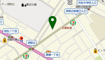 CG中萬学院淵野辺スクールの地図画像