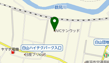 横浜サービスセンターの地図画像