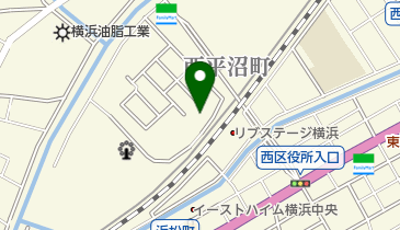 tvkハウジングプラザ横浜の地図画像