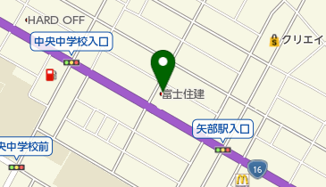 富士住建相模原ショールームの地図画像