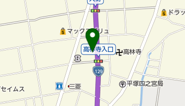 ユニバーサルホーム平塚店の地図画像