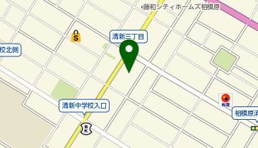 相模原住宅公園の地図画像