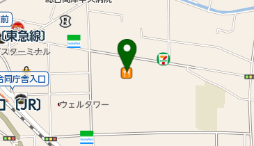 イトーヨーカドー溝ノ口店の地図画像
