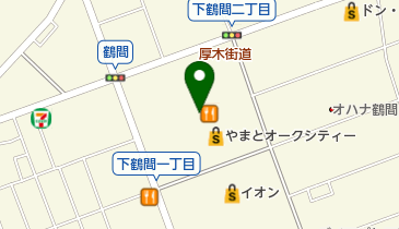 イトーヨーカドー大和鶴間店の地図画像