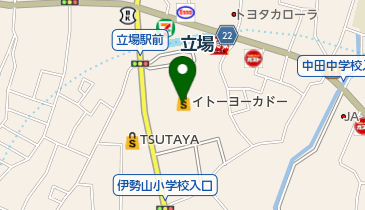 イトーヨーカドー立場店の地図画像