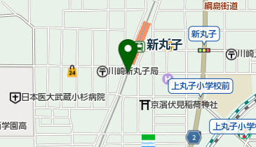 東急ストア新丸子店の地図画像