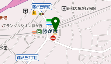 東急ストア藤が丘店の地図画像