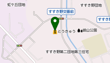 すすき野とうきゅうの地図画像