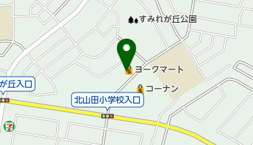 ヨークフーズ港北店の地図画像
