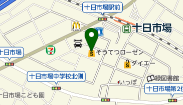 そうてつローゼン十日市場店の地図画像