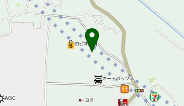 スーパーアルプス愛川店の地図画像
