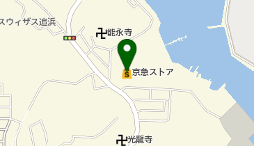 京急ストアスパーク浦郷店の地図画像