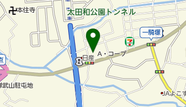 A・コープタケヤマ店の地図画像