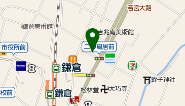もとまちユニオン鎌倉店の地図画像