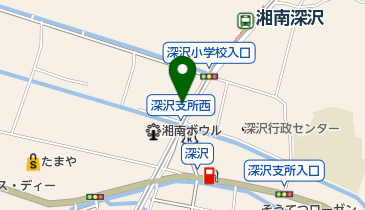 やまか深沢店の地図画像