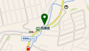 スーパーマーケットスズキヤ西鎌倉店の地図画像